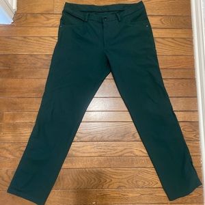 Lulu lemon ABC pants : deep green